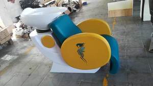 Nouvel équipement <span class=keywords><strong>de</strong></span> Salon <span class=keywords><strong>de</strong></span> coiffure <span class=keywords><strong>2022</strong></span>, Station <span class=keywords><strong>de</strong></span> shampoing bleue pour le client, chaise <span class=keywords><strong>de</strong></span> lavage à contre-courant avec bol en <span class=keywords><strong>céramique</strong></span>, garantie <span class=keywords><strong>de</strong></span> 10 ans - Product Image 2