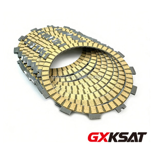 Kit de disques de friction d'embrayage pour moto <span class=keywords><strong>Z750</strong></span> Z750S Z800 Z900 Versys 1000 ZX-6R/ZX-636R en papier - Product Image 1