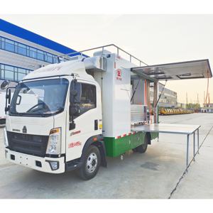 Camion de cuisine mobile à conduite à gauche, remorque de cuisine, chariot de nourriture, camion de restauration rapide mobile utilisé en Asie et en Afrique - Product Image 6