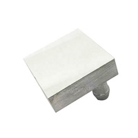 Bloc de refroidissement par eau en aluminium 40x40x12mm Dissipateur thermique en aluminium pour refroidisseur d'eau pour PC portable CPU