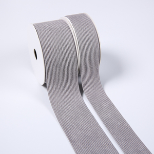 Bán Buôn 100% Polyester Tùy Chỉnh Thời Trang Sọc Nhung Ribbon Cuộn Nhà Máy Trang Trí Vải To Sợi Long Lanh Sáng Bóng Lá Vàng In - Product Image 5