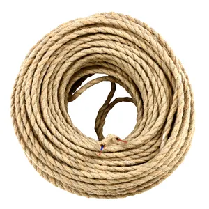 Wholesale Hemp Rope Wire Twisted Lighting Electrical Wire CE Approved