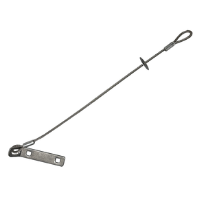 Cordón individual Rego Under Flex de acero inoxidable para sistemas de detención de caídas de punto tipo A - Product Image 1