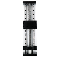 Modul Gerak Rel Linear Slide Ball Screw HLTNC GX80-500MM untuk Pengukiran dengan Motor Stepper Nema 23