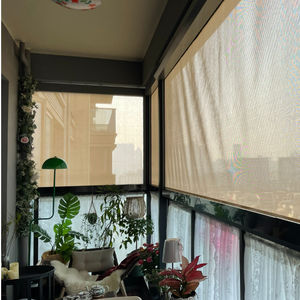 Устойчивые к ультрафиолетовым износостойкие электрические роликовые занавески, вертикальные Наружные Жалюзи - Product Image 5