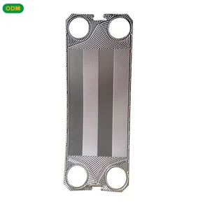 food grade heat exchang stainless steel plate for S100 plate gasket Heat Exchanger Plates Direct Supplier Accept Customized