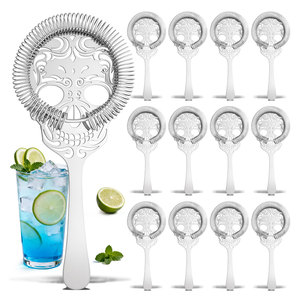 Nuovo Prodotto 2026: Hawthorne Strainer per Cocktail da Bar con Molla ad Alta Densità per Boston Shaker e <span class=keywords><strong>Bicchieri</strong></span> da Miscelazione - Product Image 1
