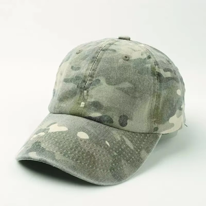 Factory 2026 Customized Camo Cotton Material Flat Embroidery logo <b>Men</b> Caps Summer Outdoor <b>Baseball</b> <b>Hat</b> and Cap <b>for</b> Male - Product Image 6