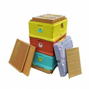 Nouvelle plaque <span class=keywords><strong>d</strong></span>'apiculture BAIFENG BEE en HDPE à 3 couches avec piège à <span class=keywords><strong>pollen</strong></span> intégré, résistante aux UV, légère, équipement <span class=keywords><strong>d</strong></span>'apiculture à haute valeur R - Product Image 4