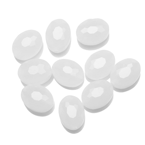 Zhubi 9X12MM Jade Couleurs Bull Eye Perles <span class=keywords><strong>De</strong></span> Verre À Facettes Plat Ovale Forme Perles <span class=keywords><strong>De</strong></span> Cristal Pour La Fabrication <span class=keywords><strong>De</strong></span> Bijoux BRICOLAGE Artisanat - Product Image 3
