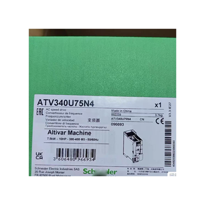 Sch-nei-der ATV340U75N4 7.5kW Las unidades de servicio pesado están adaptadas a motores síncronos/asíncronos Protección IP20 - Product Image 1
