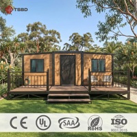 Lüks 20ft ve 40ft Mobil Ev Prefabrik Evler Modüler Tiny House'lar Genişletilebilir Konteyner Evler SAA UL Sertifikalı