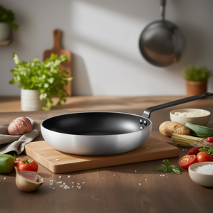Padella Garinox Kai 30 cm antiaderente in acciaio inox per cucinare - Product Image 3