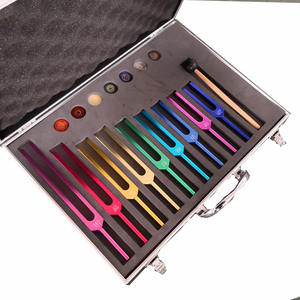 ชุดส้อมเสียงโซลเฟจิโอศักดิ์สิทธิ์สำหรับการบำบัดด้วยเสียง การบำบัดด้วยการสั่นสะเทือน และการบำบัดด้วยดนตรีสำหรับโยคะ - Product Image 6