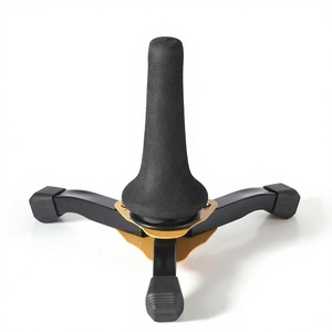 Soporte Plegable de Metal y Plástico para <span class=keywords><strong>Trompeta</strong></span>, Saxofón Soprano, <span class=keywords><strong>Clarinete</strong></span>, <span class=keywords><strong>Flauta</strong></span> y Oboe - Product Image 1
