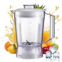 Pièces de rechange pour blender en gros, récipient en plastique OEM pour mixeur de cuisine