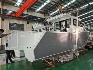 Barco catamaman <span class=keywords><strong>de</strong></span> aluminio, 8,9 m, usado para barco <span class=keywords><strong>de</strong></span> <span class=keywords><strong>pasajeros</strong></span> en venta - Product Image 4