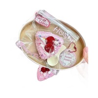 Jouet Squishy Gâteau à la Crème aux Fraises en Silicone Alimentaire Anti-Stress pour Filles