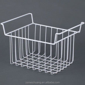 De alta calidad de <span class=keywords><strong>PE</strong></span> recubierto de Metal profundo Strodge congelador estante Rack divisores de nevera-congelador cesta - Product Image 5