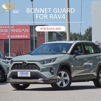 Mosun auto accessoires Bonnet garde pour RAV-4 2019 capot protecteur pour RAV4 2019 Capot spoiler pour rav4 avec lumière LED