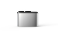 Diffuseur d'huiles essentielles ultrasonique en métal à double buse, contrôlé par application, adapté aux hôtels et aux bureaux