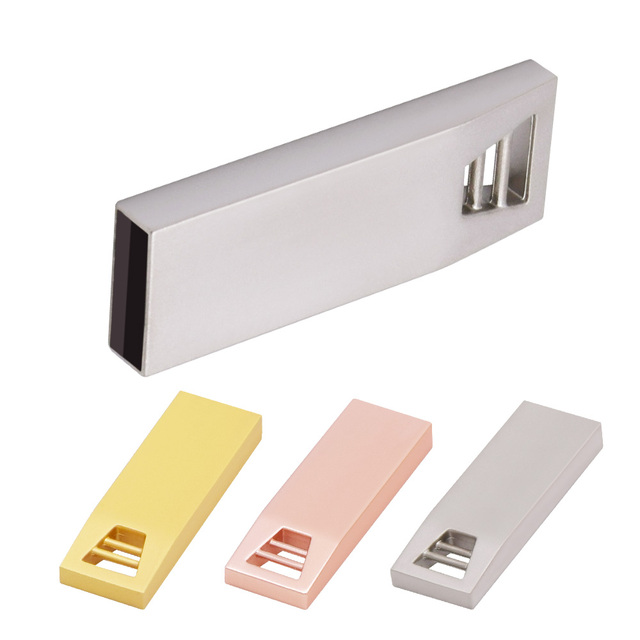 Bulk Factory Wholesales Custom Logo 8GB Pen drive Custom USB Stick Metal USB Flash Drives