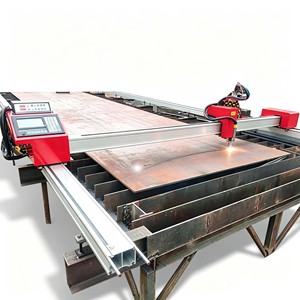 Machine de découpe CNC double face à double torche plasma pour pièces de machines de construction - Product Image 2