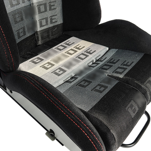 EDDYSTAR 인체공학 디자인 리클라이닝 레이싱 시트 맞춤형 소재 카본 파이버 레이싱 시트 - Product Image 4