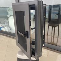 Puertas y Ventanas de Aleación de Aluminio de Alta Seguridad con Diseño Antirrobo para Mayor Protección