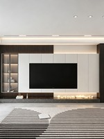 Meuble TV en aluminium sur mesure, résistant au feu, antirouille, étanche, design minimaliste pour toute la maison, salon, hôtel, villa
