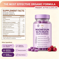 Suplemen Permen Kunyah SYC BIO Magnesium Glycinate untuk Relaksasi Malam Hari, Formula Penunjang Relaksasi, 60 Permen Kunyah Bebas Gula, Pasokan Grosir