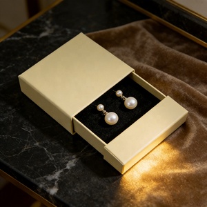 Eco Friendly Recyclable Paper Cardboard <b>Box</b> Custom <b>Gift</b> Cardboard Drawer <b>Box</b> Factory Direct High Quality Jewelry <b>Gift</b> Packaging - Product Image 3