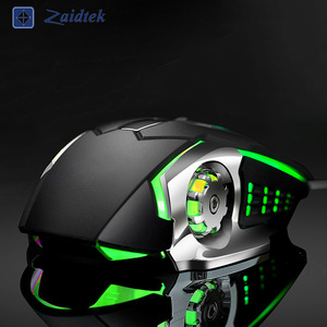Souris de jeu sans fil 2,4 G avec logo personnalisé, 2400 dpi, double mode, rechargeable, lumières LED colorées, interface USB, compatible avec ordinateur portable et PC - Product Image 4