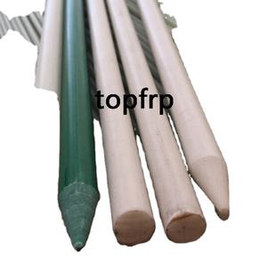 Piquet d'usine en fibre de verre FRP GRP de qualité industrielle, un moulage naturel lisse et conique coupant l'isolation électrique de l'agriculture - Product Image 6