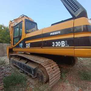 Excavatrice sur chenilles Caterpillar 330BL d'occasion de qualité supérieure, 33,7 tonnes, bras long, moteur Mitsubishi, stabilité hydraulique, moteur PLC, boîte de vitesses - Product Image 1