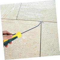 Kit d'outils de nettoyage pratique pour joints, grattoir pour joints, outil de nettoyage pour joints, outil de décapage pour joints, couleur aléatoire