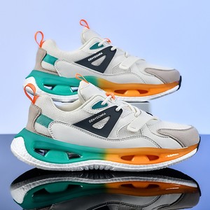 Sneakers personnalisées avec logo de designer 2024, style décontracté respirant Mandarin, chaussures de course unisexes, fabrication de sneakers - Product Image 2