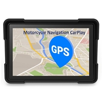 Navegador de motocicleta Universal Zmecar, pantalla táctil de 5 pulgadas, Carplay, resistente al agua, Ipx7, grabadora de vídeo, tipo C Usb, reproductor de motocicleta