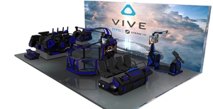 Bán Chạy Máy Mô Phỏng Trò Chơi Đua Xe Vr Thực Tế Ảo 3 Màn Hình Lái Xe Hơi - Product Image 3