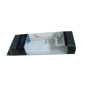 Hot selling folding cosmetic PVC box