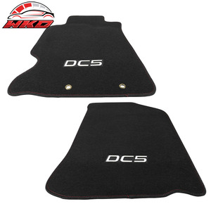พรมปูพื้นสำหรับ Acura RSX 02-06 DC5 แบบ OE พรมปูพื้นด้านหน้าและด้านหลัง ผ้ากำมะหยี่ สีดำ - Product Image 4