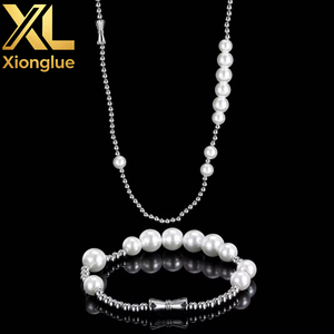 Collier de perles en acier inoxydable style gothique, chaîne de clavicule, tendance neutre, personnalité Ins, charme punk éternel, mode - Product Image 6