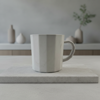 Mug réutilisable en composite de coquilles de café écologique de 500 ml, tasse de voyage biodégradable et durable, compatible micro-ondes pour café
