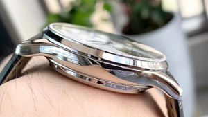 Montre mécanique tourbillon haut de gamme, boîtier en alliage, design luxueux, bracelet en cuir de Shanghai, cristal saphir, 43 mm, aiguille - Product Image 4