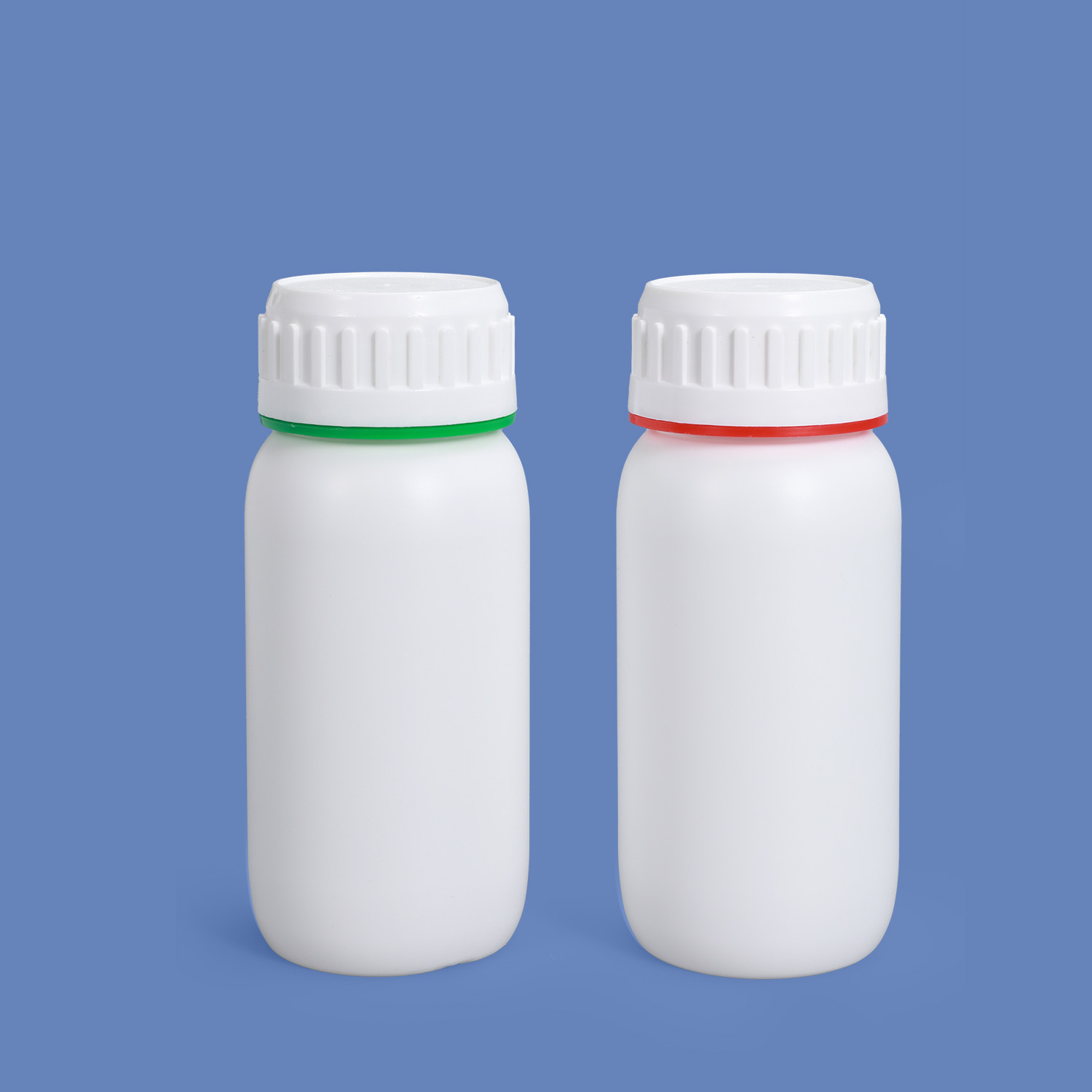 Custom 200ml 250ml 300ml 400ml 500ml 1L White Plastic HDPE Coex Pesticide Bottle With Screw Cap Screen Printed