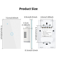 Dianling 2025 Baru DS-1213WN Tuya Smart WiFi Elektrik 600W OLED Rumah Android Desain Bar Bahan ABS Kamera 7MP Tanpa Kabel Listrik