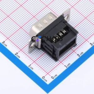 DS1036-03-09MPB2-YT D-Sub/VGA Connector Through hole Component (THT) Connector Standard D-Sub Male 9P IDC - Product Image 2