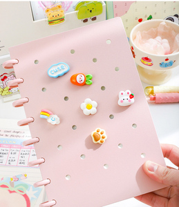 Quaderno in Silicone con Fori a Tema Cartone Animato, Fai-da-Te, per Studenti, Colorato, per <span class=keywords><strong>Scrittura</strong></span> a Mano, Vendita all'Ingrosso - Product Image 1