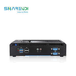 全新无风扇迷你电脑 Core I3 I5 I7 第 11 代嵌入式工控计算机，带 4*RS232 RS485 2*RJ45 接口，支持 Wins11 Linux 操作系统，适用于工业应用 - Product Image 4