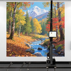 Tùy chỉnh lớn tường nghệ thuật hình ảnh khung ảnh bằng gỗ Khung kính plexiglass watercolour in chân dung Canvas hỗ trợ cơ sở Kích thước - Product Image 3